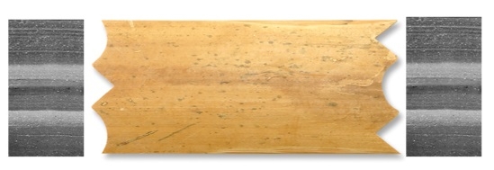 Konturdrehschiene Holz Nr. 30