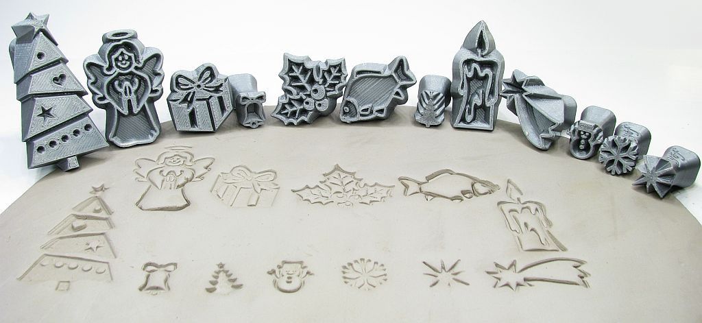 KW260e Stempel-Set Weihnachten Stempel-Set