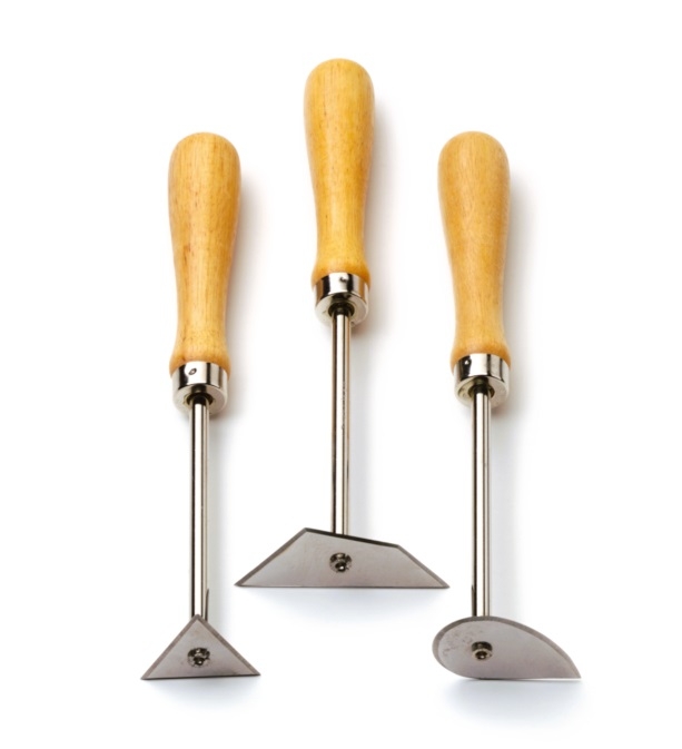 Abdreheisen dreieckig 20,5 cm