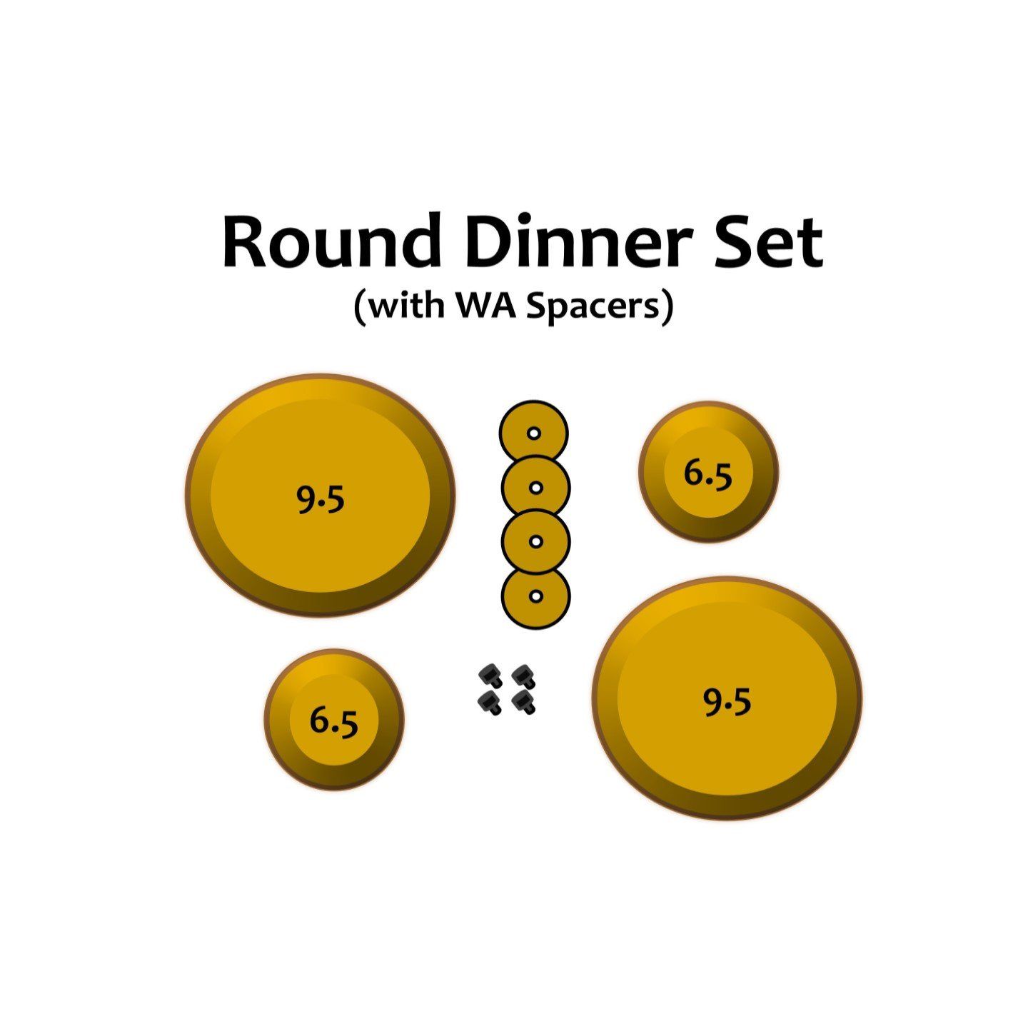WA Geschirr-Set für WA