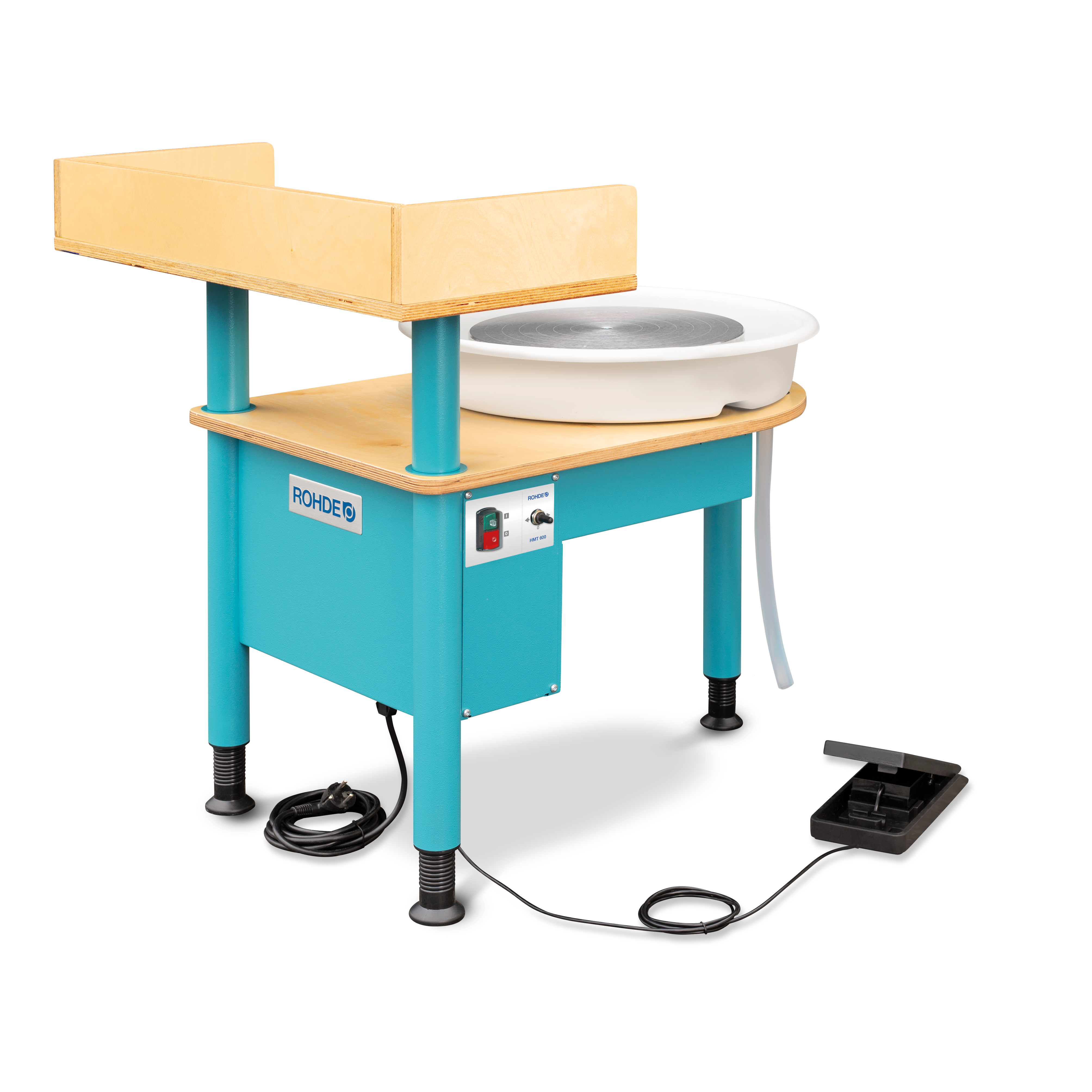Töpferscheibe ROHDE, Modell HMT 600 mit Ablage